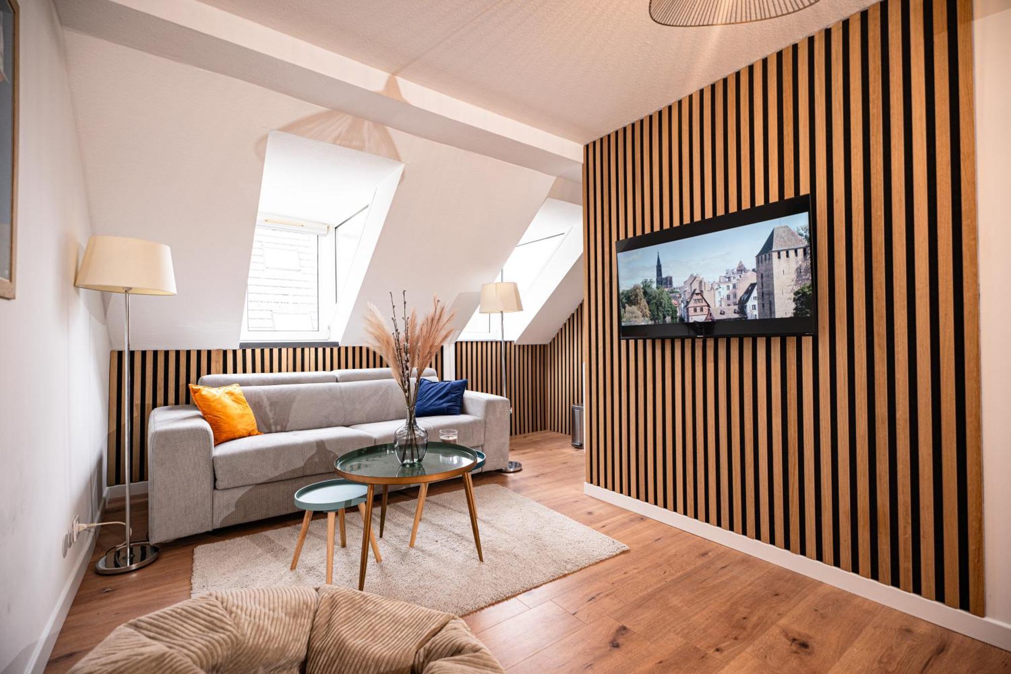 Moderne T2 Centre Sauna Wifi Home Office Netflix 스트라스부르 외부 사진